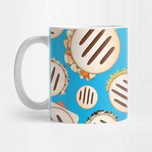 Arepa Pattern Venezuela Mug